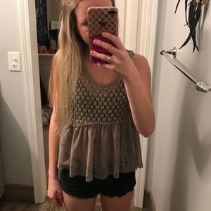 free people tank top, never worn